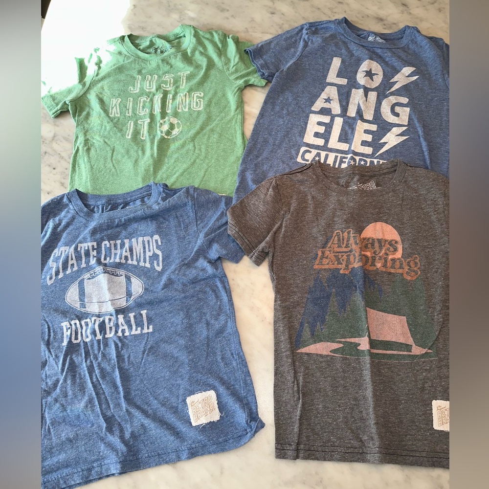 4 The Original Retro Brand short sleeve t-shirts